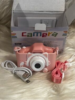 Camera Toys for 3-8 Year Old Girls-Pink NEW